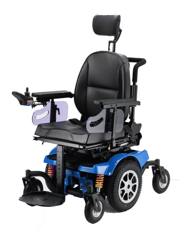 Merits Vector 14 Rehab Power Whelchair with Power Tilt/Recline - Image 4