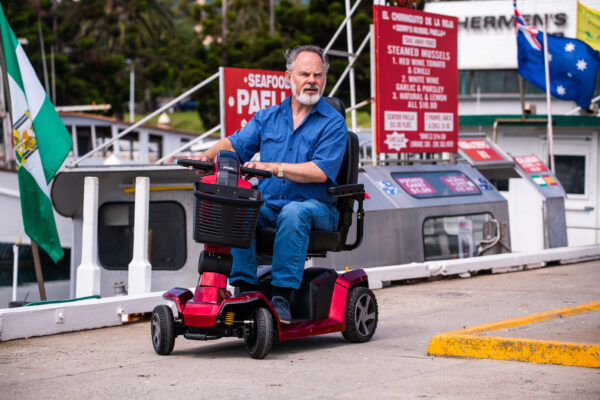 Pride Zero Turn 10  4-Wheel Electric Scooter - Image 2